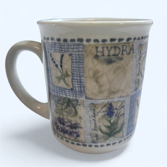 Hydrangeas Floral Porcelain Coffee Tea Cup Mug Made In Britain - Picture 1 of 4